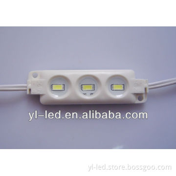 3 chips smd 5630 injection led light module